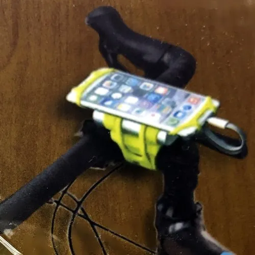 Trek Terra Universal Smart Phone Handlebar Mount for Bike, Gym Equipment, Stroller (Neon Green)