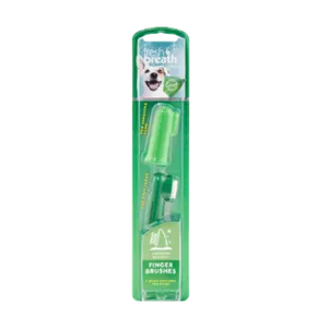 Tropiclean Fresh Breath Finger Toothbrush 2 Piece