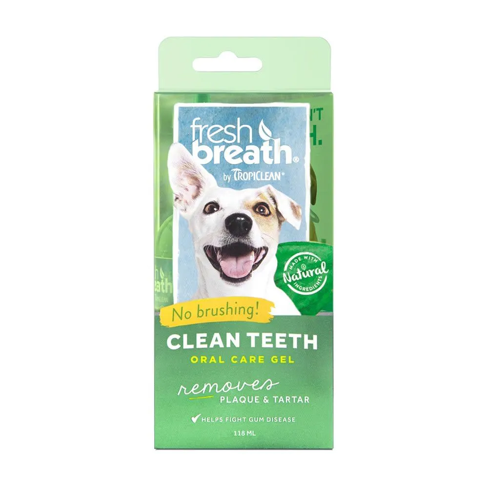 TropiClean Fresh Breath Oral Care Gel 4oz