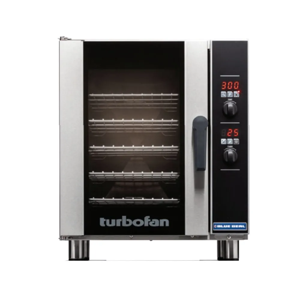 Turbofan E33D5/SK33 Half Size Convection Oven with Stand, Electric