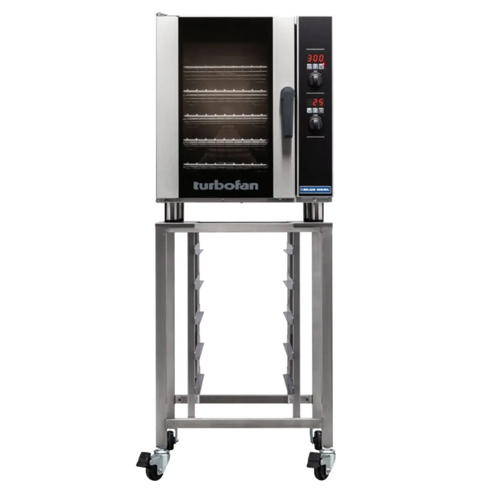 Turbofan E33D5/SK33 Half Size Convection Oven with Stand, Electric