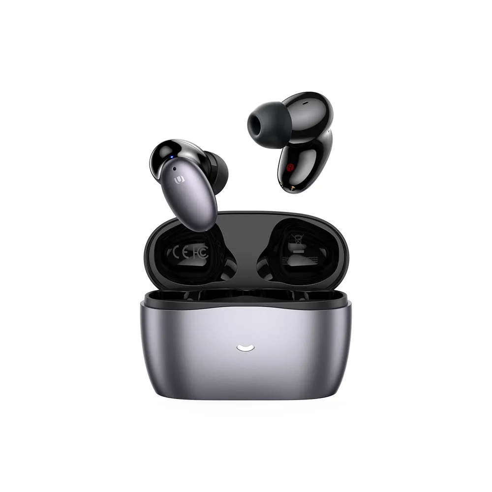 UGREEN HiTune X6 Hybrid Active Noise Cancelling Wireless Earbuds with 26 Hrs Playback, 6 Mics for Clear Calls, 10mm DLC Drivers, Deep Bass, Low Latency, Game Mode and Touch Controls | 90242