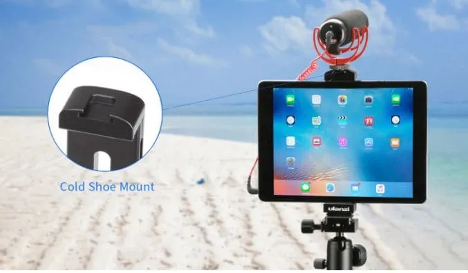 Ulanzi U-Pad Pro Tripod Mount for Tablets and Mobile Phones in Portrait Position