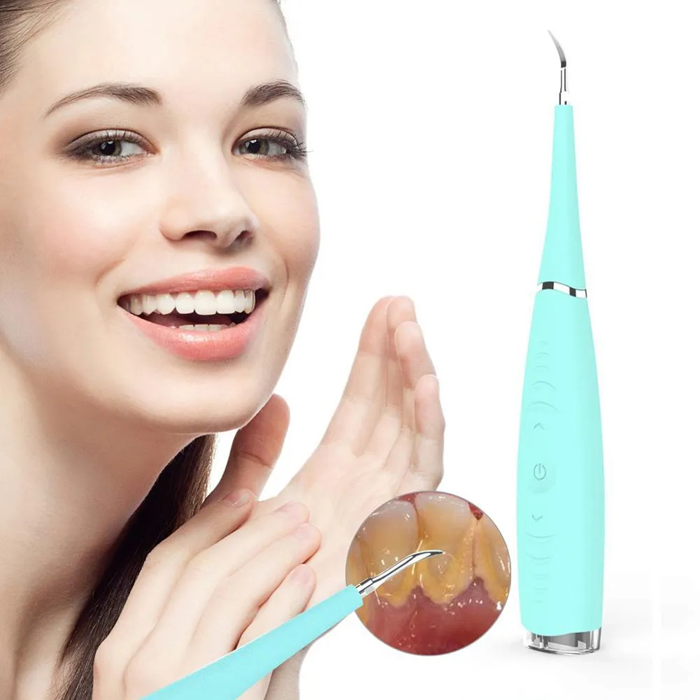 Ultrasonic Tooth Cleaner for Healthy Teeth Cleaning with 5 Adjustment High Frequency Vibrations