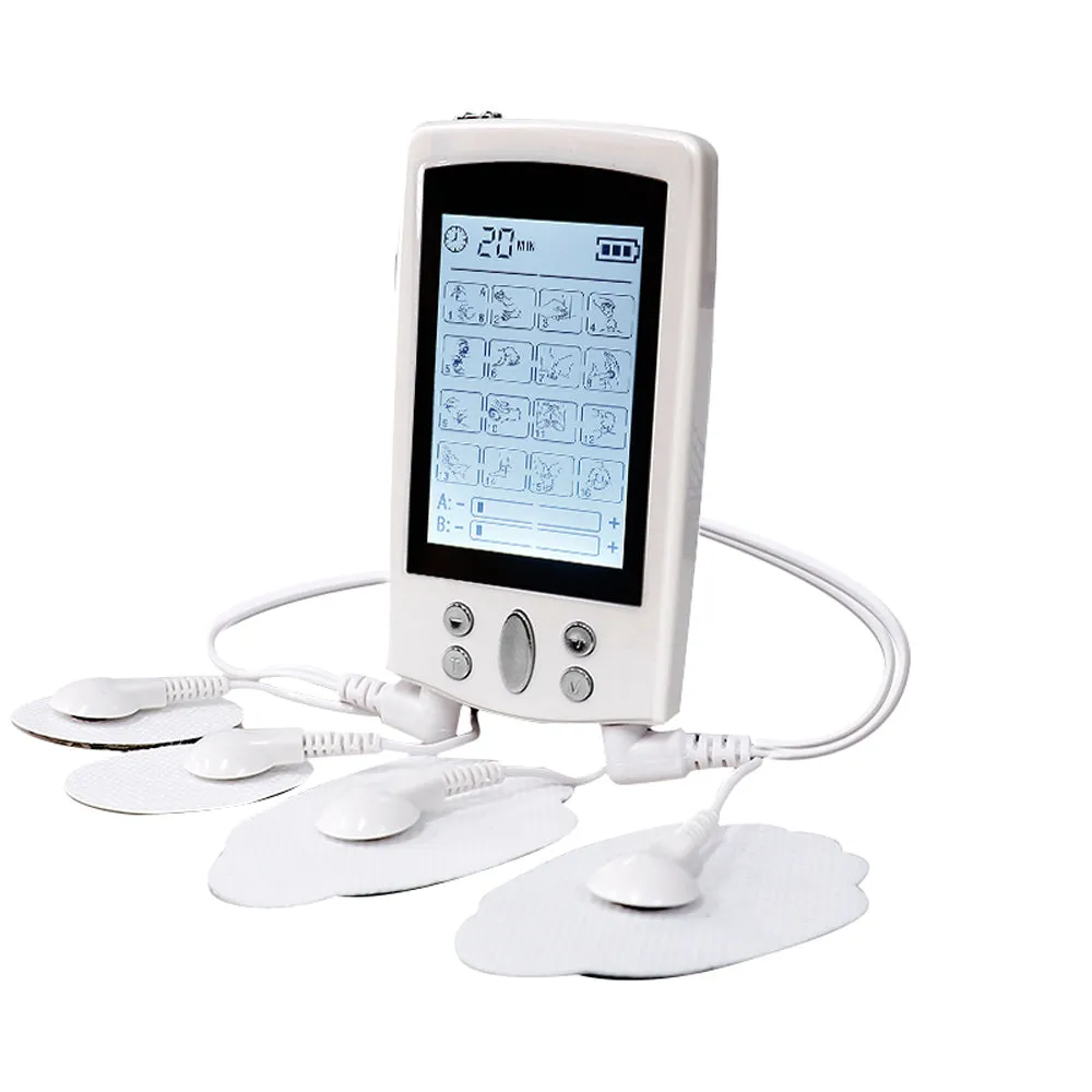 USB Rechargeable TENS Electric Pain Relief Pulse Massager