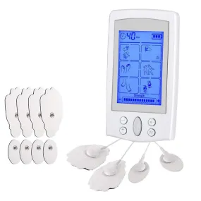 USB Rechargeable TENS Electric Pain Relief Pulse Massager