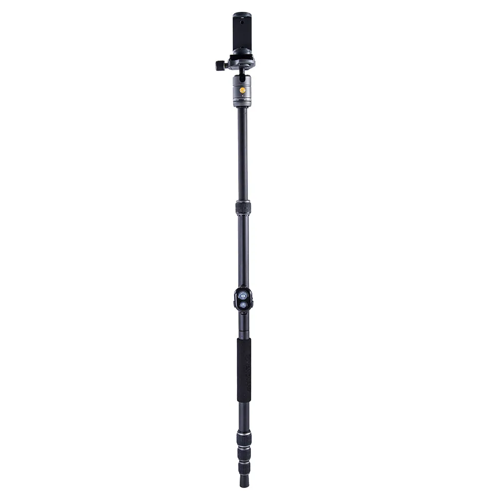 Vanguard - VEO 3 GO 204AB Aluminum Tripod / Monopod with Ball Head, Bluetooth Remote