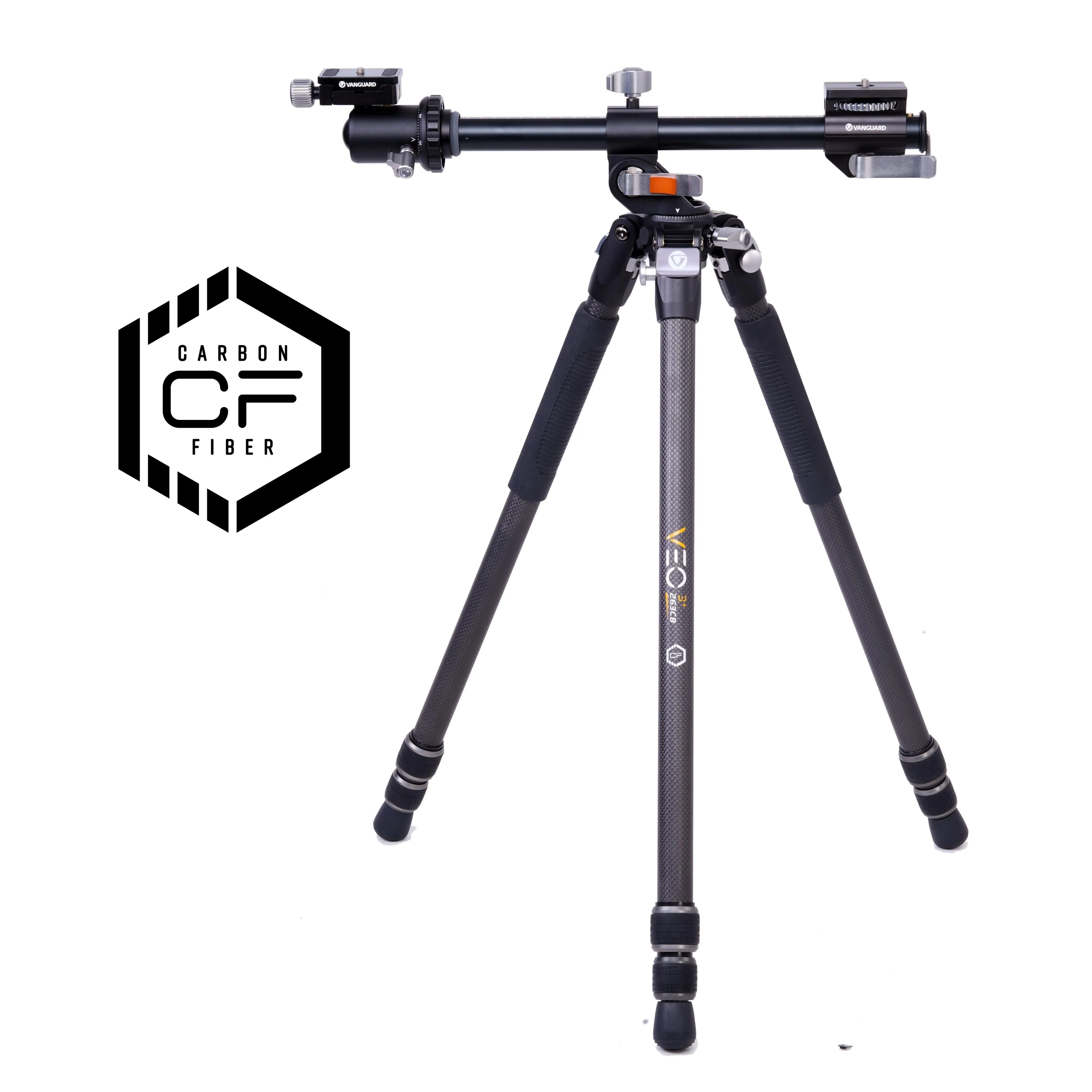 VEO 3  263CB Versatile Carbon Tripod with Ball Head - 15kg Load Capacity