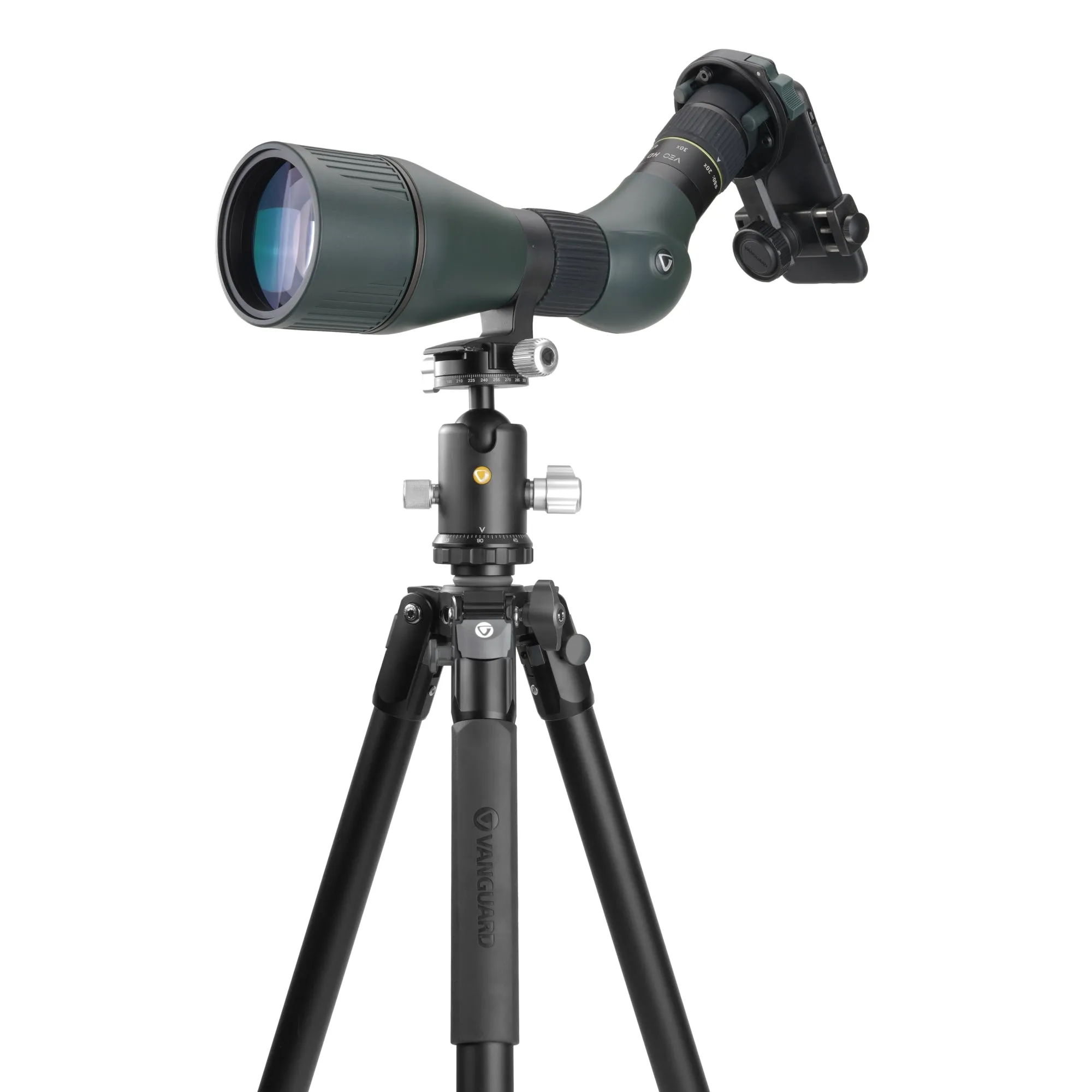 VEO 3 303AB Traditional Aluminium Tripod with dual axis ball head - 25kg capacity