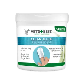 Vets Best - Dental Care Finger Wipes (50pk)