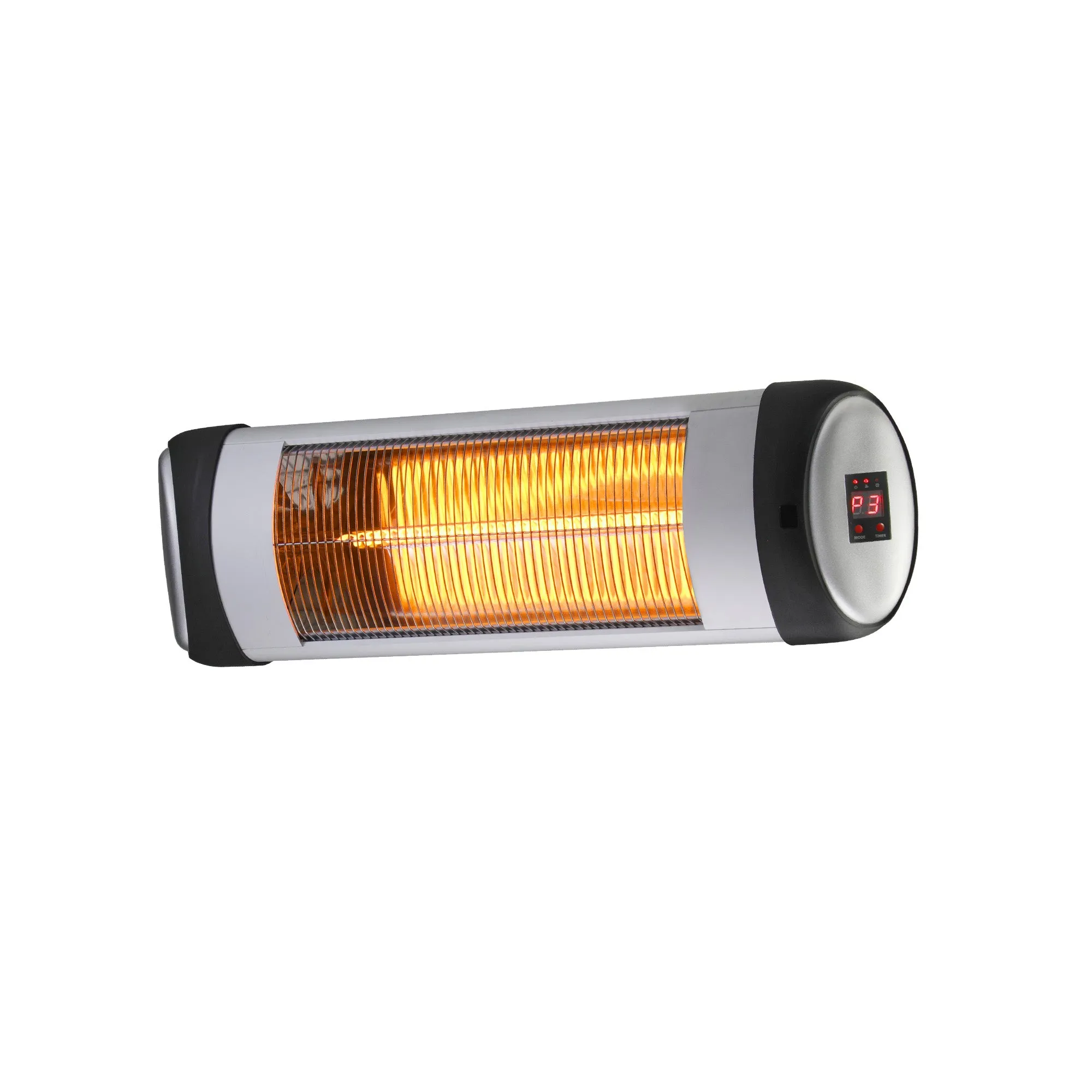 Vevare Electric Strip Infrared Heater Radiant 1500W Outdoor Space Heaters Remote