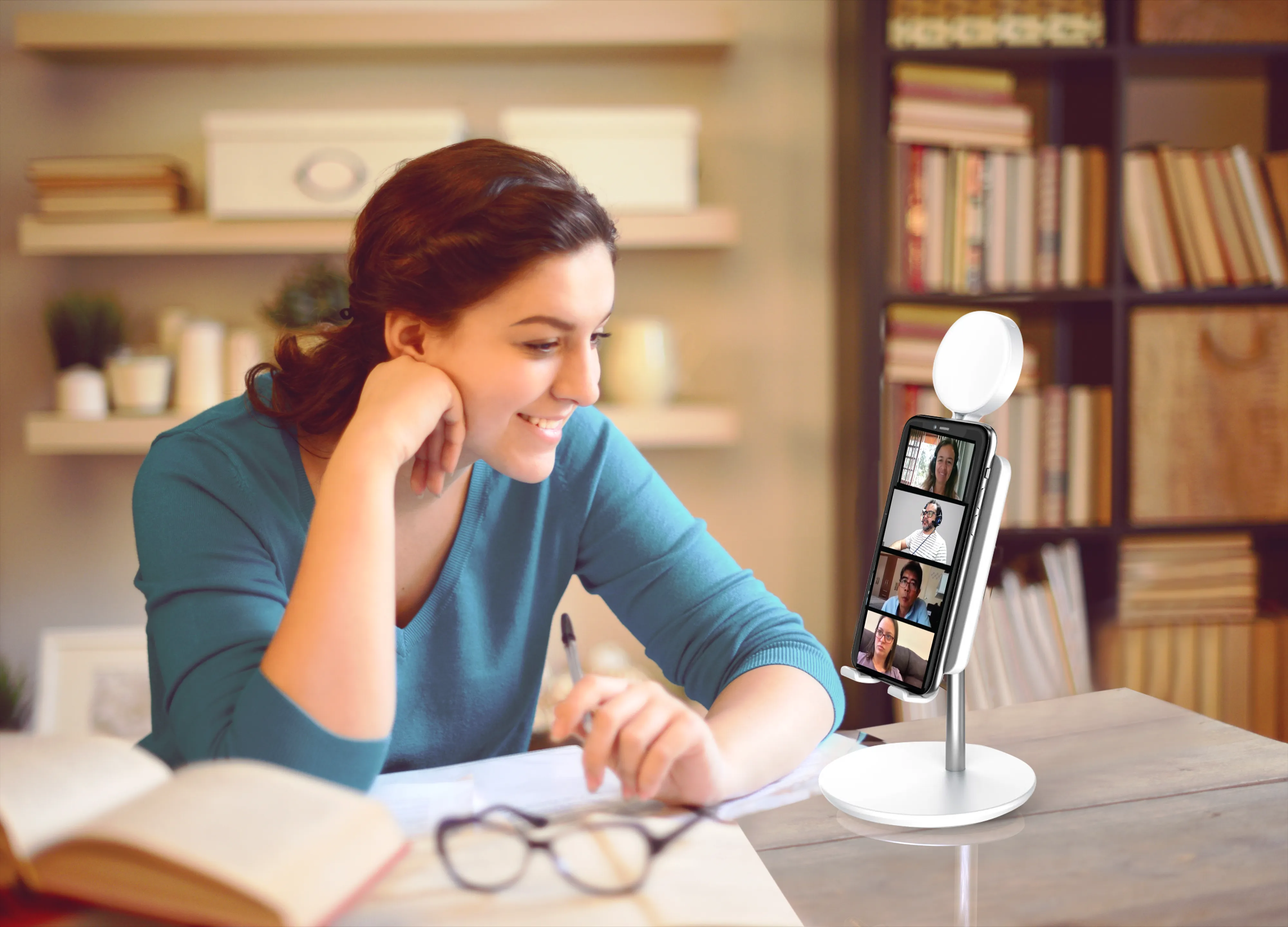 Video Call Light Stand