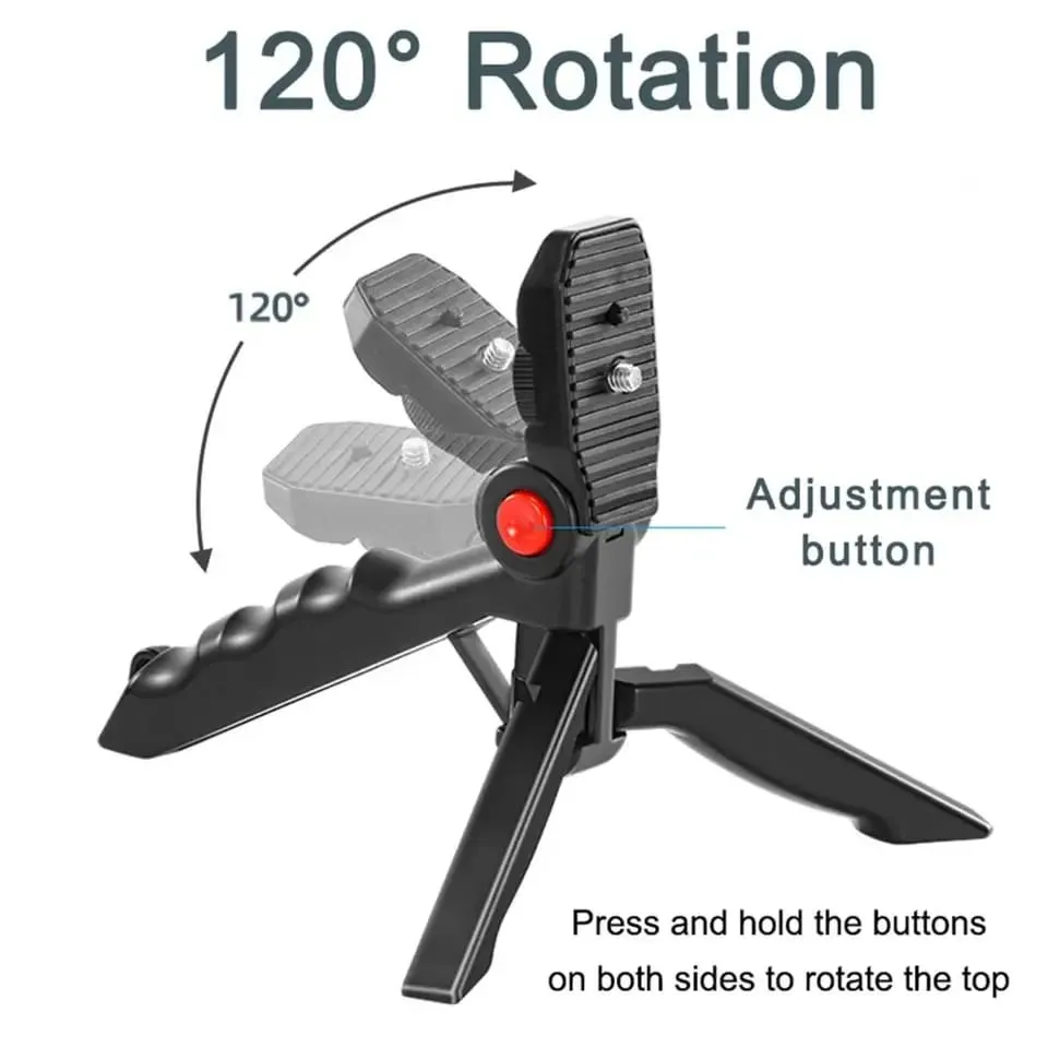 Video Vlog Making Tripod Kit with Mic & Light AY-49