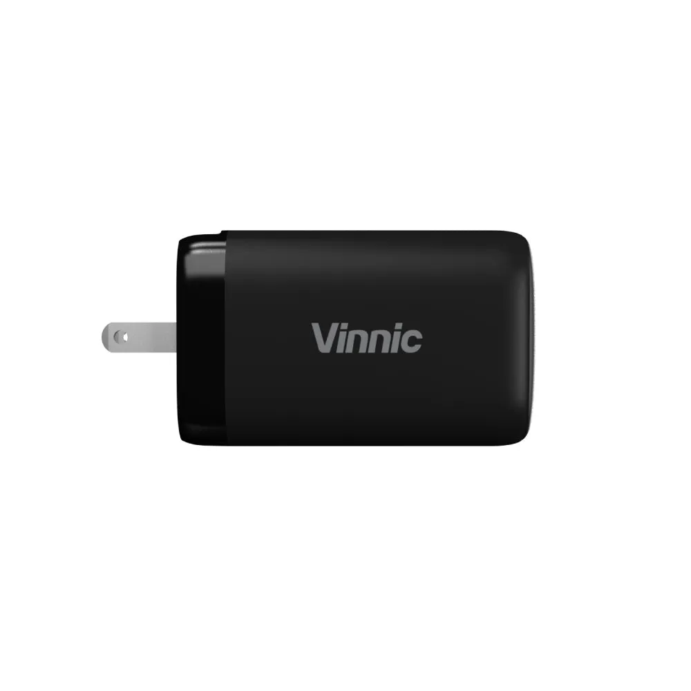 Vinnic GaNgapurna 65W PD QC GaN Travel Charger