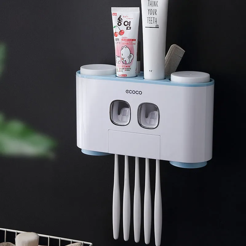 Wall-Mounted Toothbrush Holder