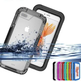 Waterproof Heavy Duty Armor Case for iPhone 7, 7 Plus, 8, 8 Plus