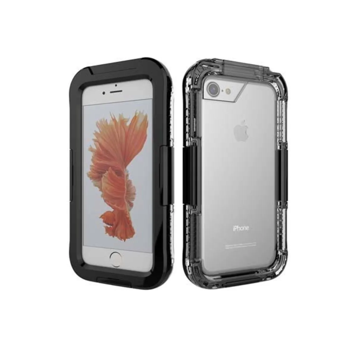 Waterproof Heavy Duty Armor Case for iPhone 7, 7 Plus, 8, 8 Plus