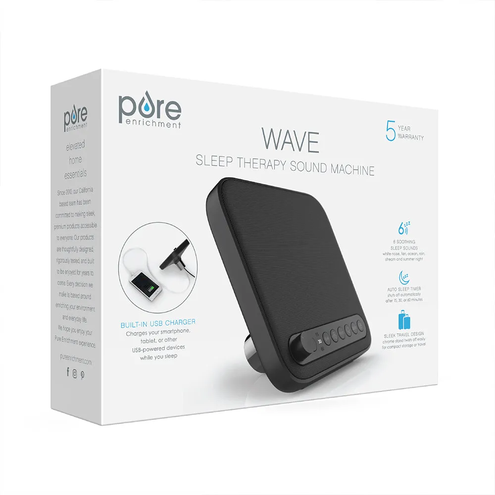 WAVE™ Premium Sleep Therapy Sound Machine