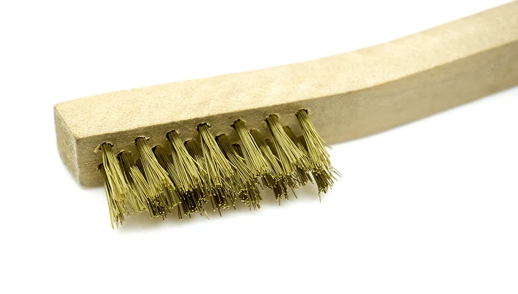 Welders Toothbrush Wire Scratch Brush - Brass