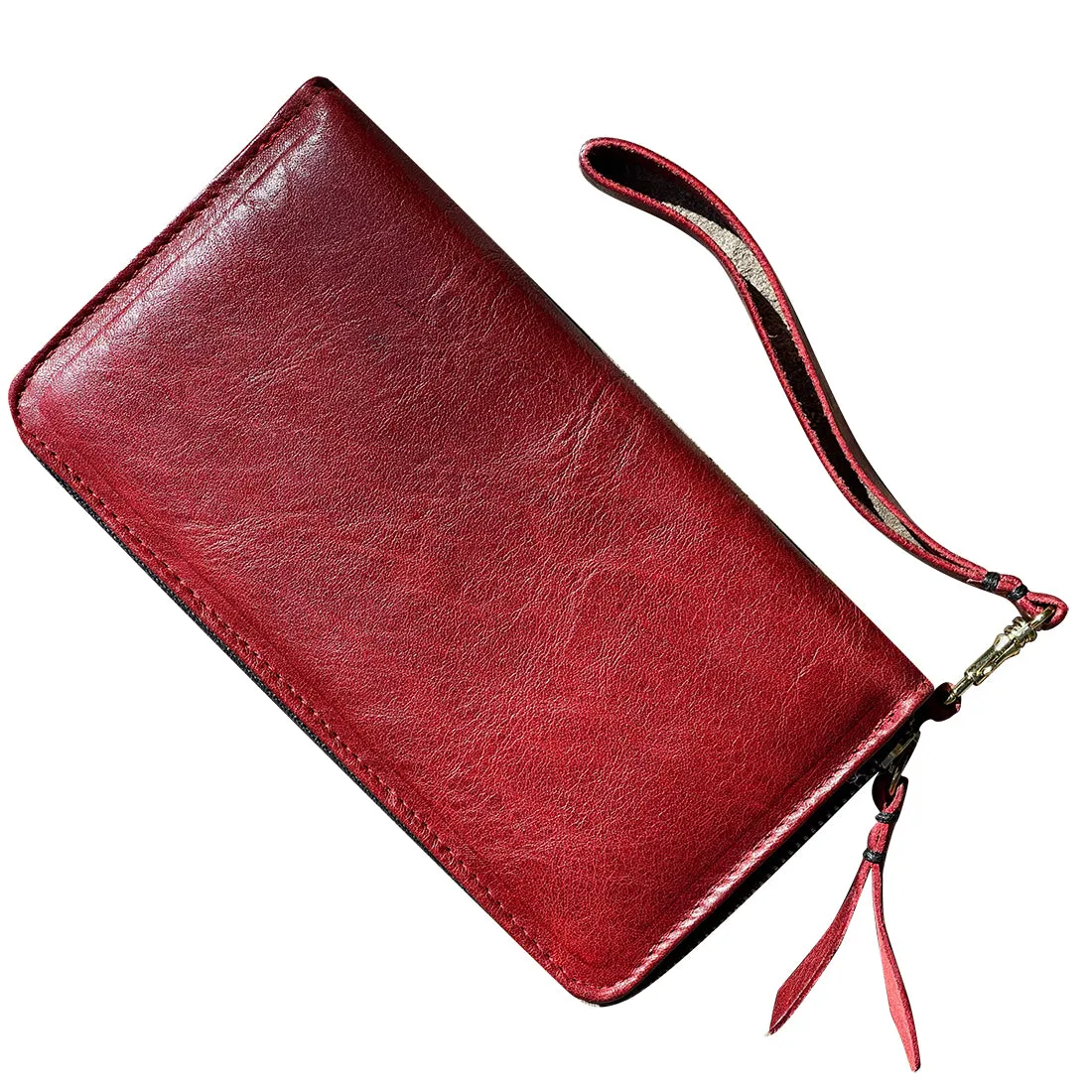 WENDY Handmade Leather Phone Wallet | Wristlet