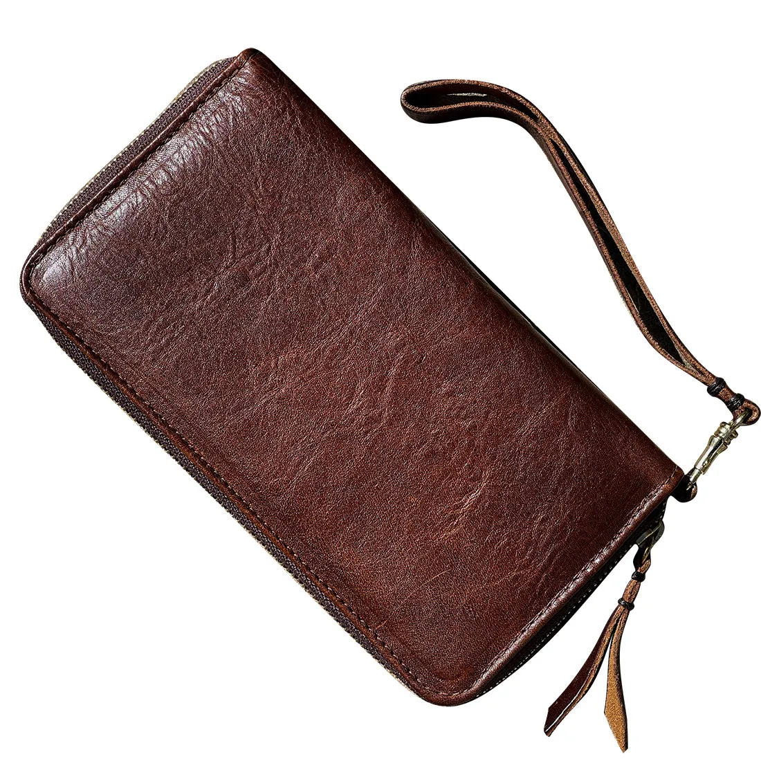 WENDY Handmade Leather Phone Wallet | Wristlet