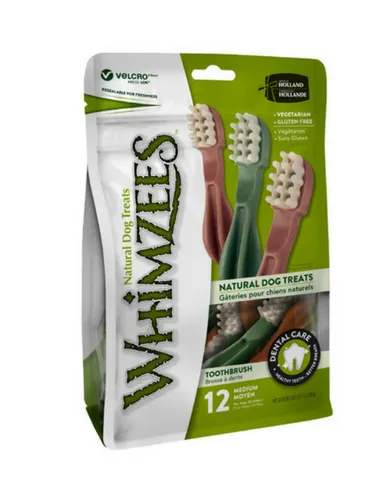 Whimzees Value Bag Toothbrush Medium 12pcs