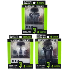 Wireless Sport Earbuds - 3 Pieces Per Pack 22456