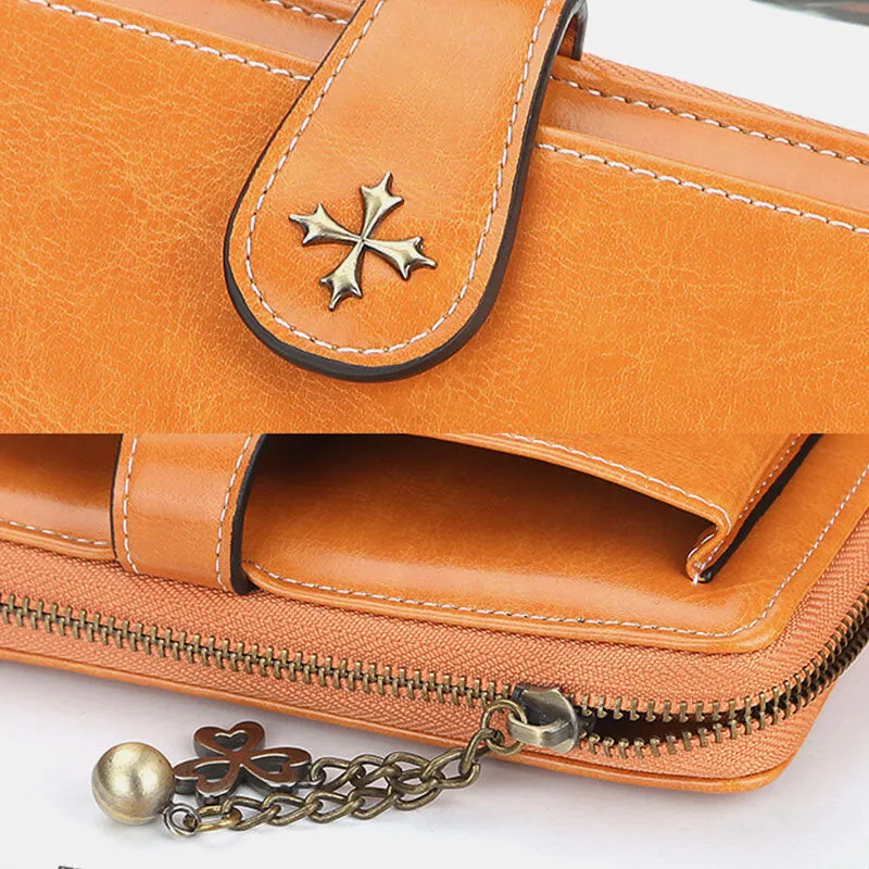 Women Fashion Clutches Bag Phone Zipper Wallet