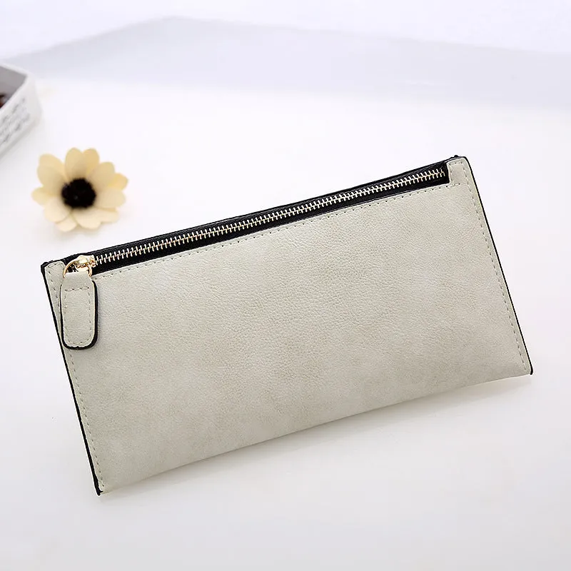 Women's Purse Ladies Wallet Long Money Bags Simple Style