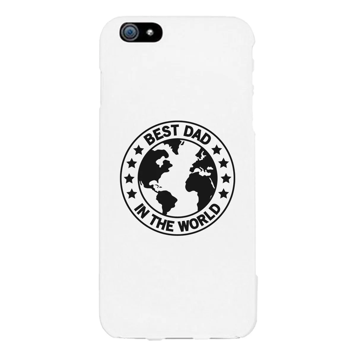 World Best Dad White iPhone 5 Case