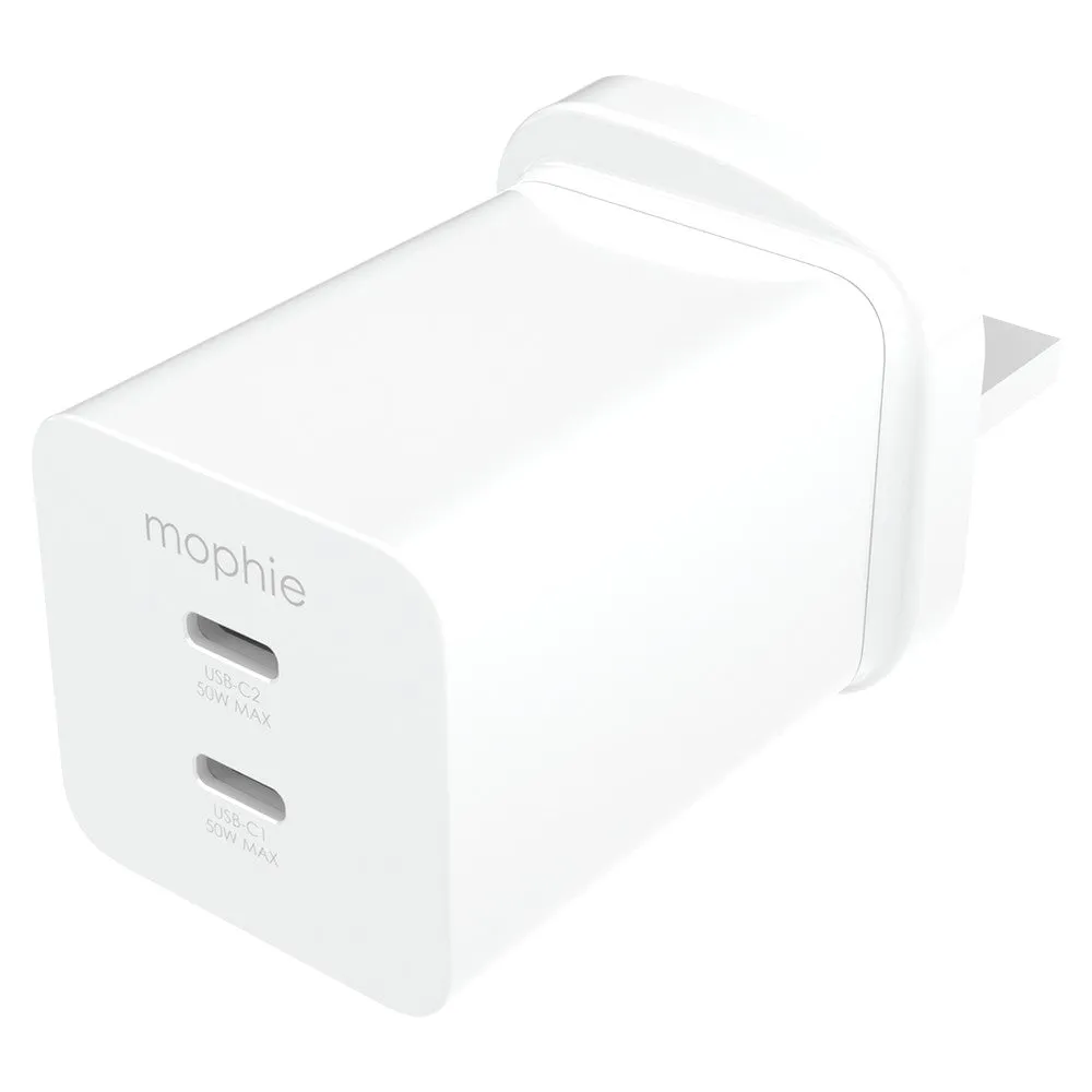 Zagg Mophie 50W Fast Charge USB-C PD Wall Adapter - White | 409911855