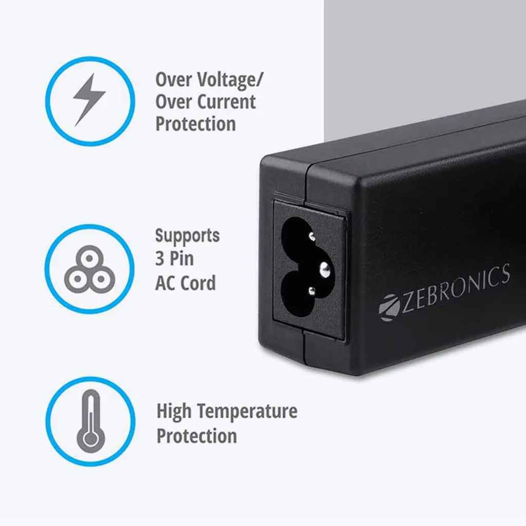 Zeb-LA745018565H 65W 18.5V Laptop Adapter with 7.4x5mm Connector